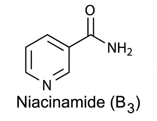 Công thức của Niacinamide (Vitamin B3)