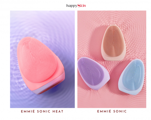 Máy rửa mặt Emmié bản thường và bản Sonic Heat